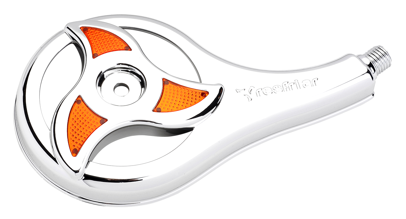 CALOTA G1 CROMADA ELIPSE LARANJA (LD)