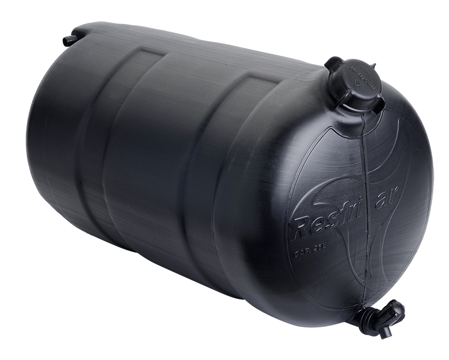 RESERVATÓRIO CILÍNDRICO 25L (C/ TAMPA)